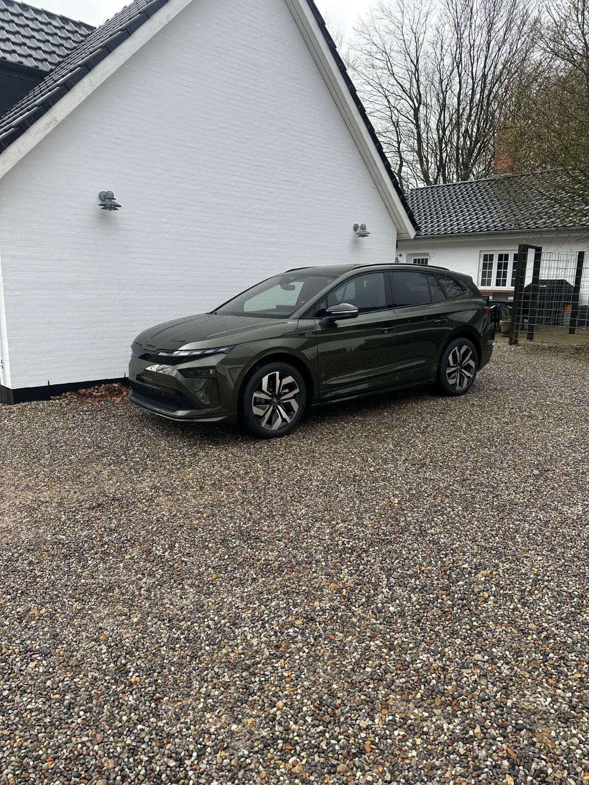 Grøn Skoda Enyaq fra 2026