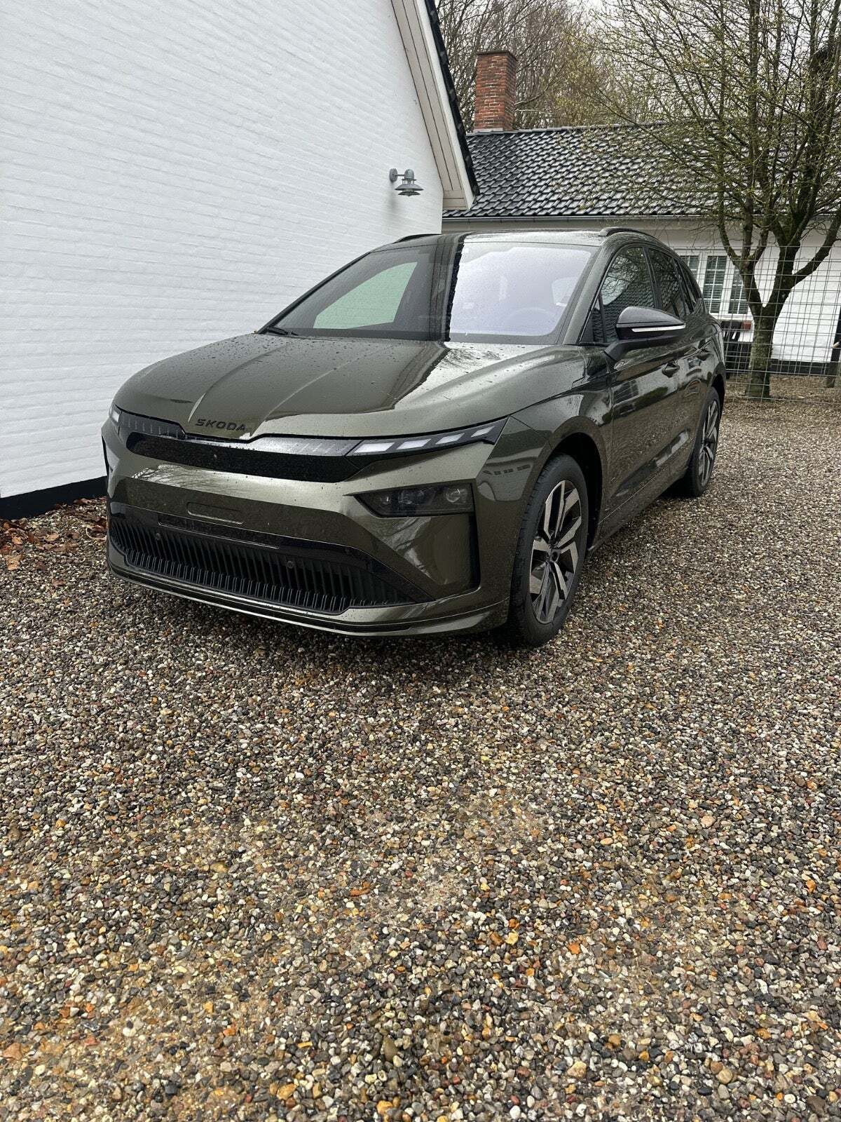 Grøn Skoda Enyaq fra 2026