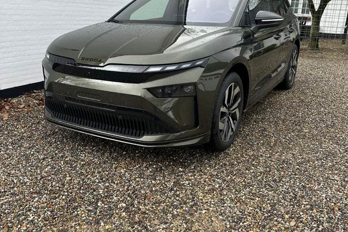 Grøn Skoda Enyaq fra 2026