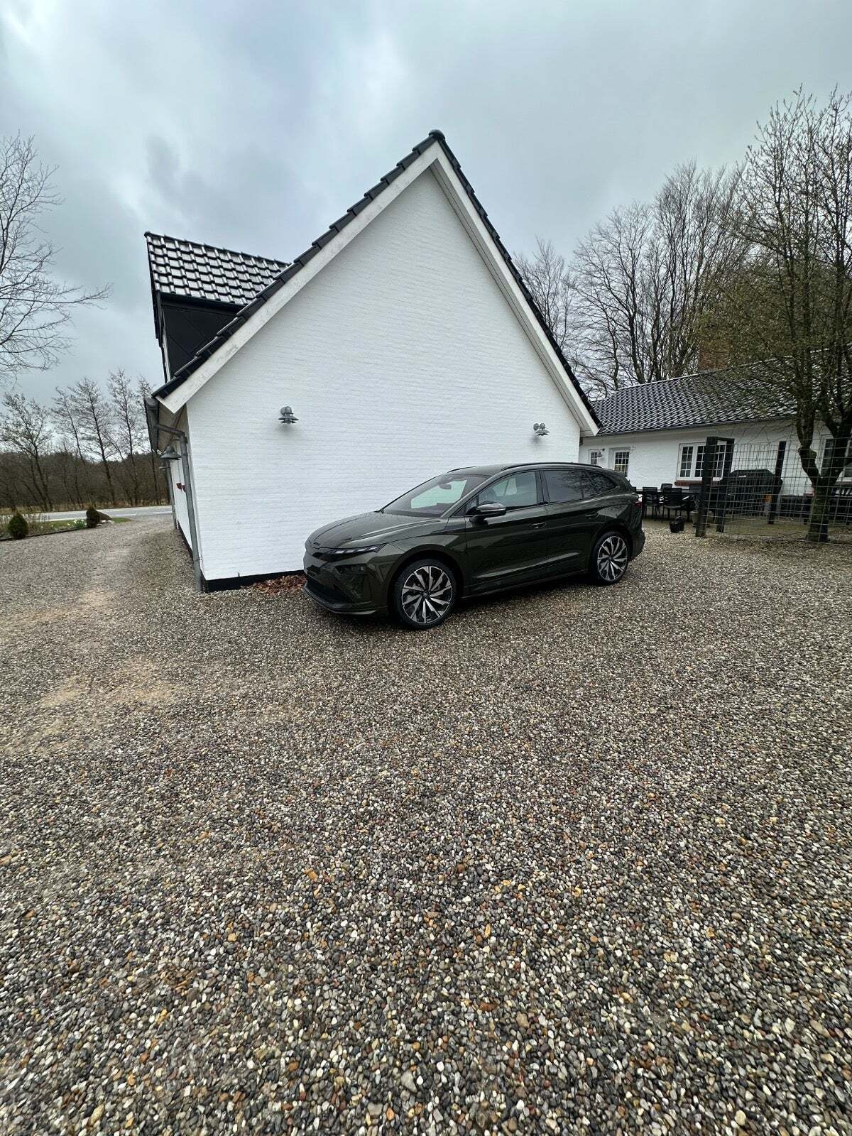 Grøn Skoda Enyaq fra 2026