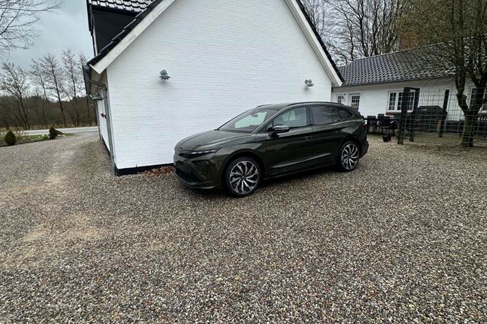 Grøn Skoda Enyaq fra 2026