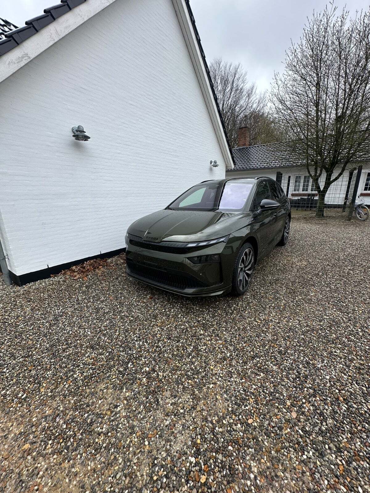 Grøn Skoda Enyaq fra 2026