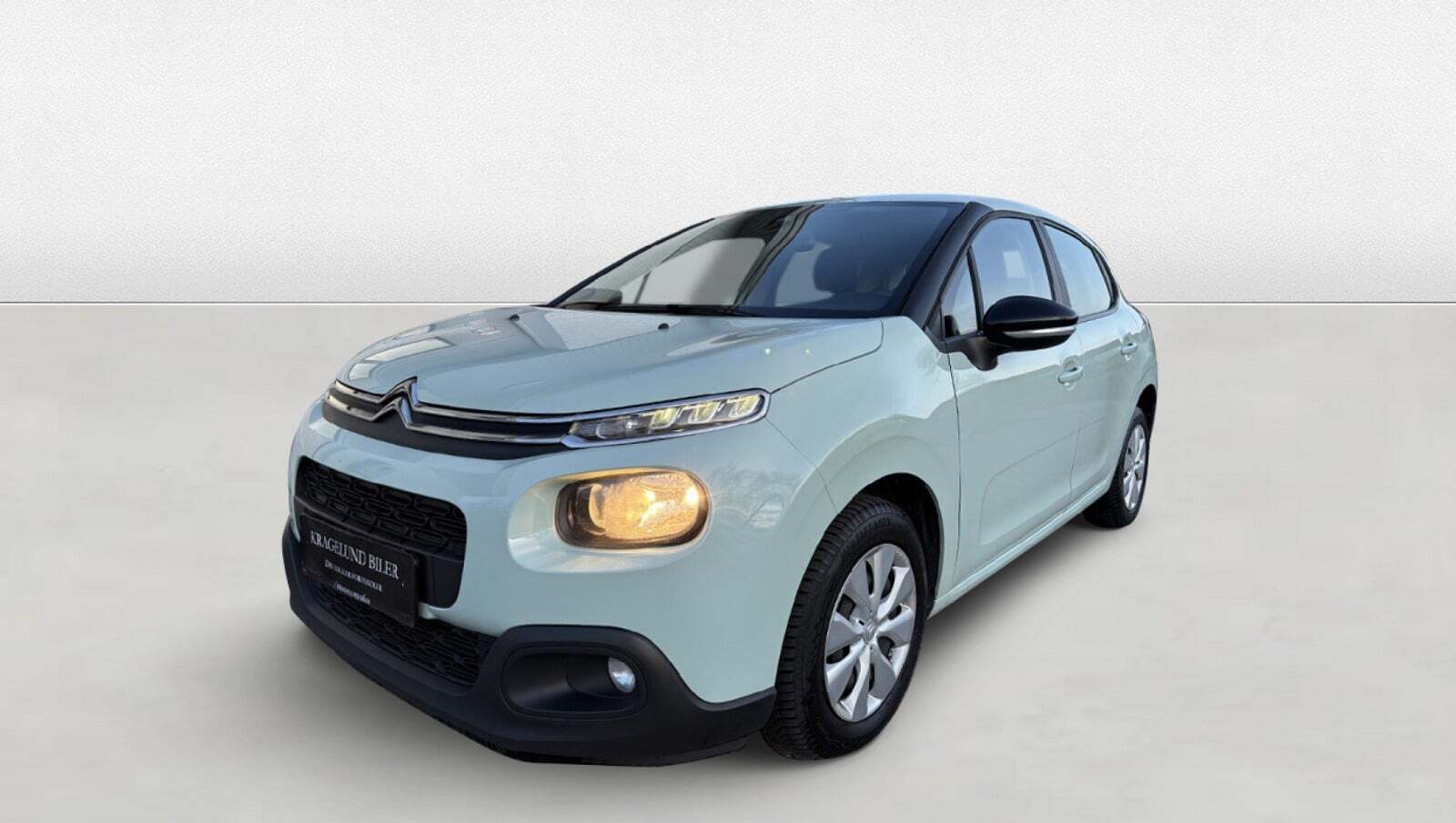 Grøn Citroën C3 fra 2017