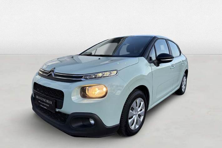 Grøn Citroën C3 fra 2017