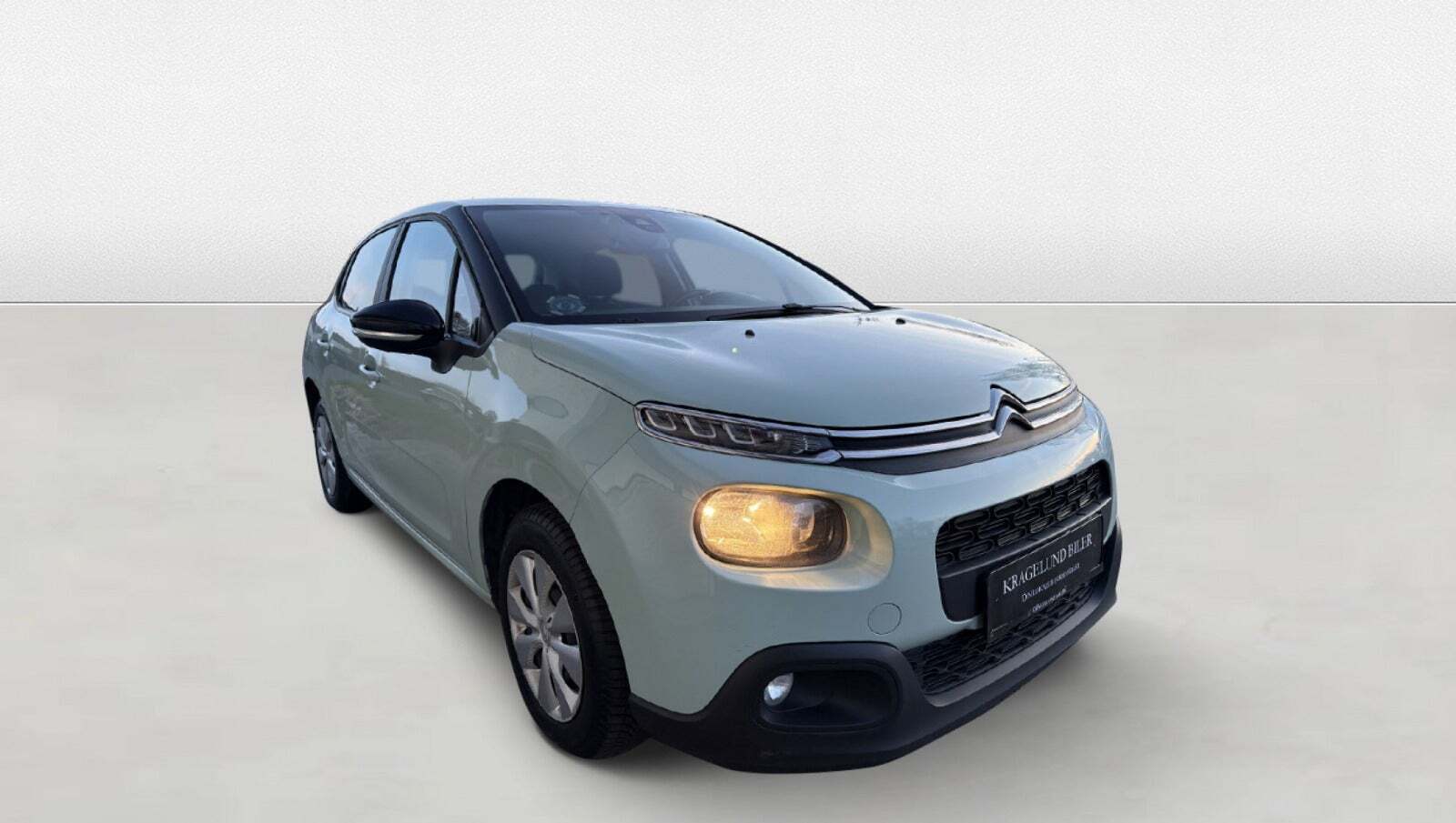 Grøn Citroën C3 fra 2017