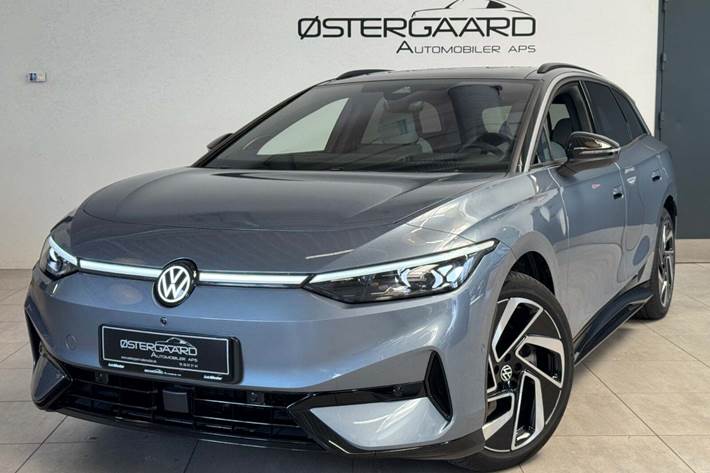 Blå VW ID.7 fra 2025