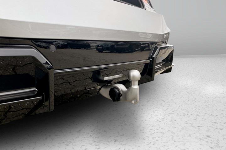 Grå BMW iX fra 2026