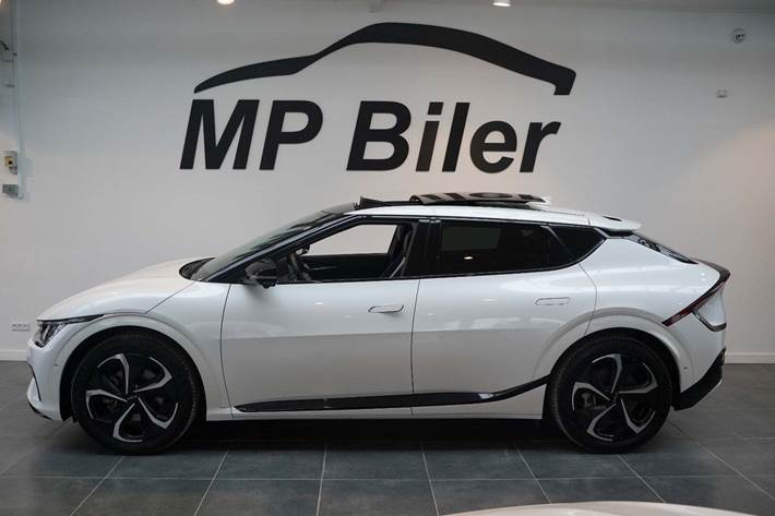 Hvid Kia EV6 fra 2023