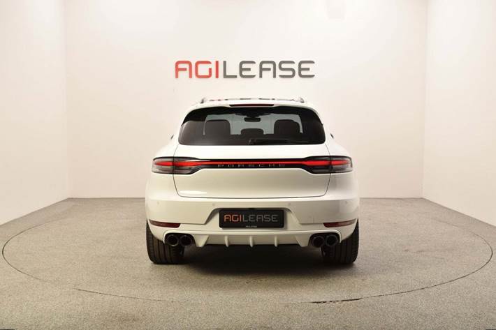 Hvid Porsche Macan S fra 2019