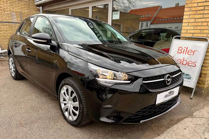 Sort Opel Corsa-e fra 2023