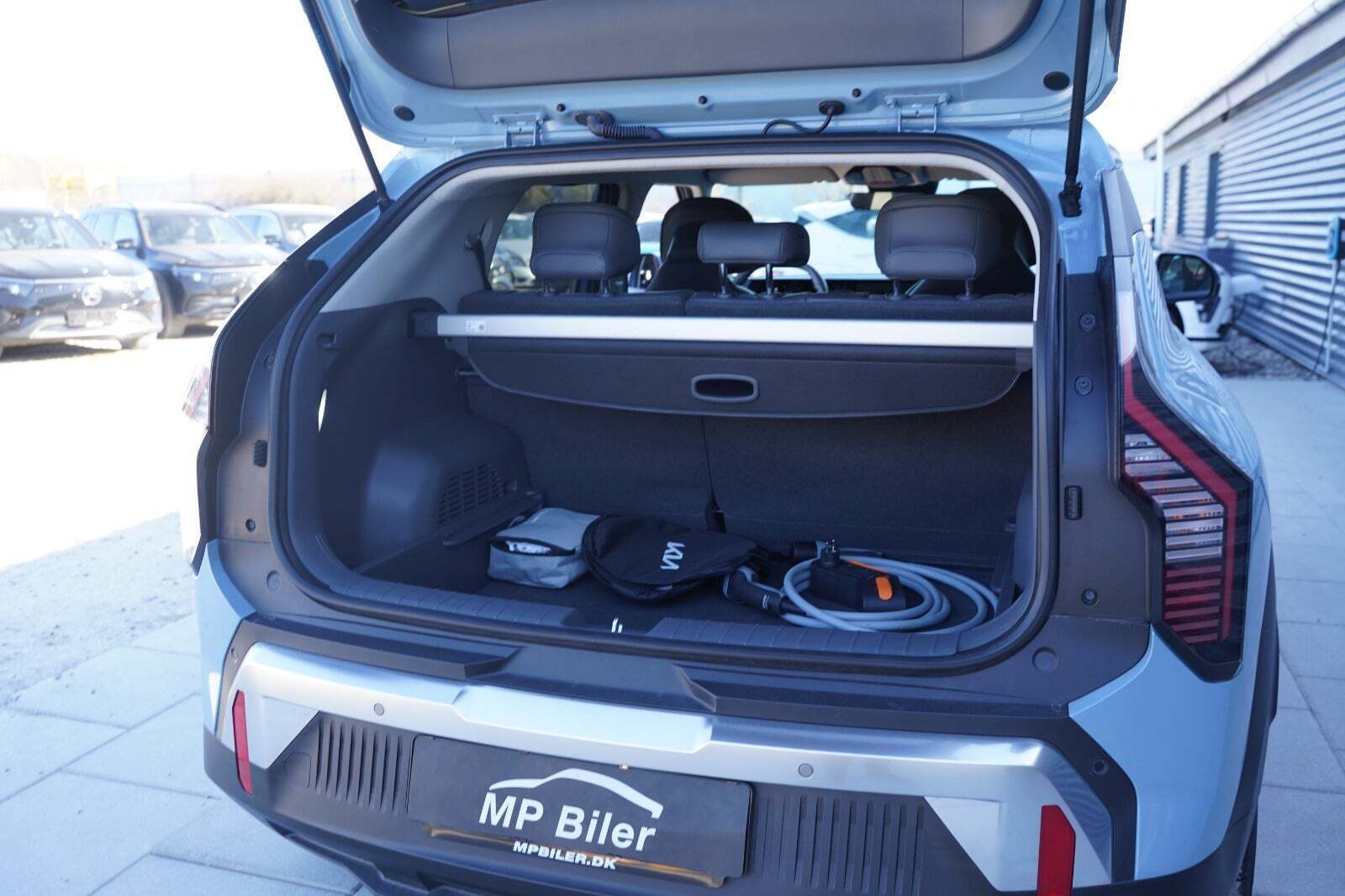 Blå Kia EV3 fra 2025