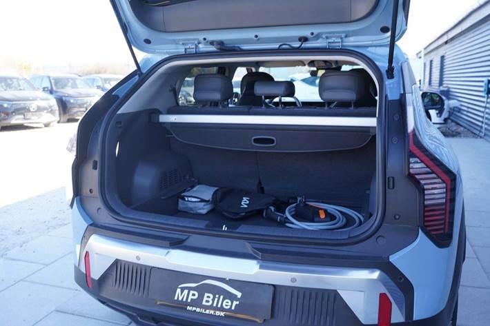 Blå Kia EV3 fra 2025