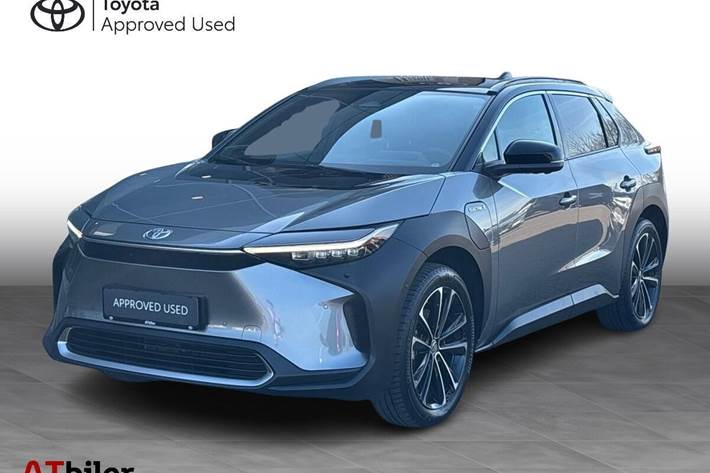 Grå Toyota BZ4X fra 2023