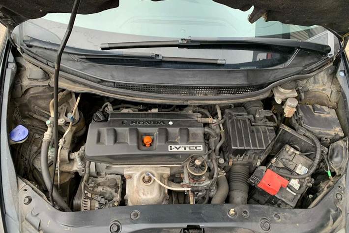 Sort Honda Civic fra 2008