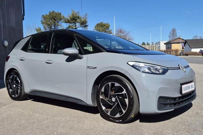 Grå VW ID.3 fra 2020