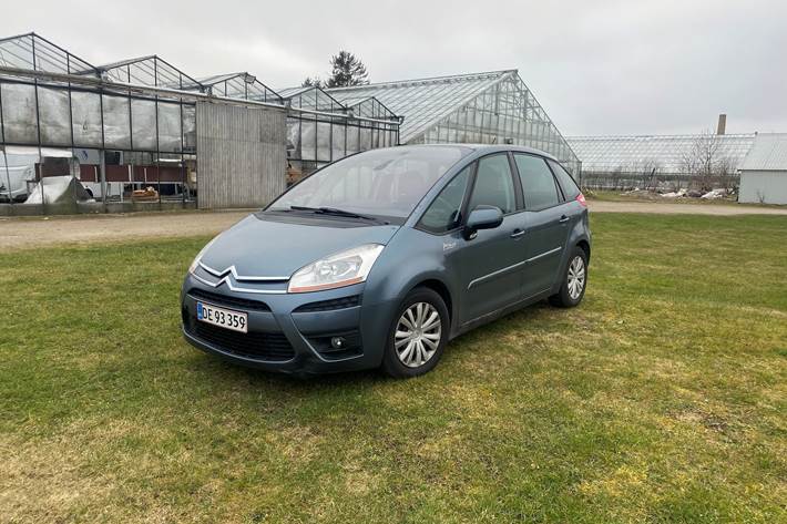 Blå Citroën C 4 fra 2010