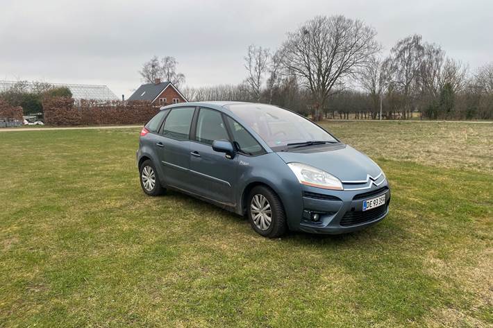 Blå Citroën C 4 fra 2010