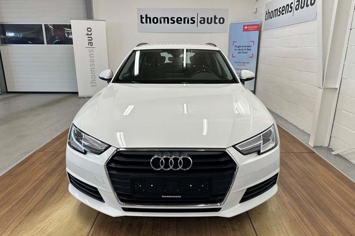 Hvid Audi A4 fra 2018
