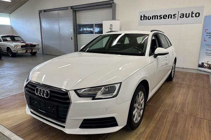 Hvid Audi A4 fra 2018
