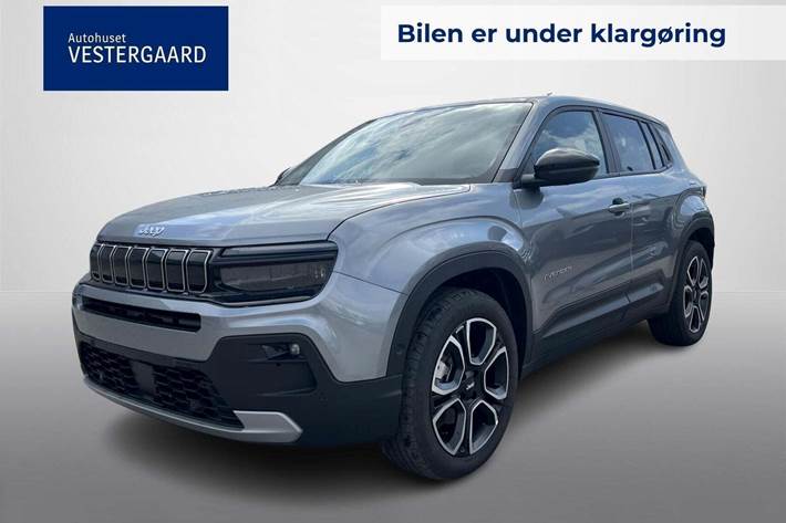 Grå Jeep Avenger fra 2025