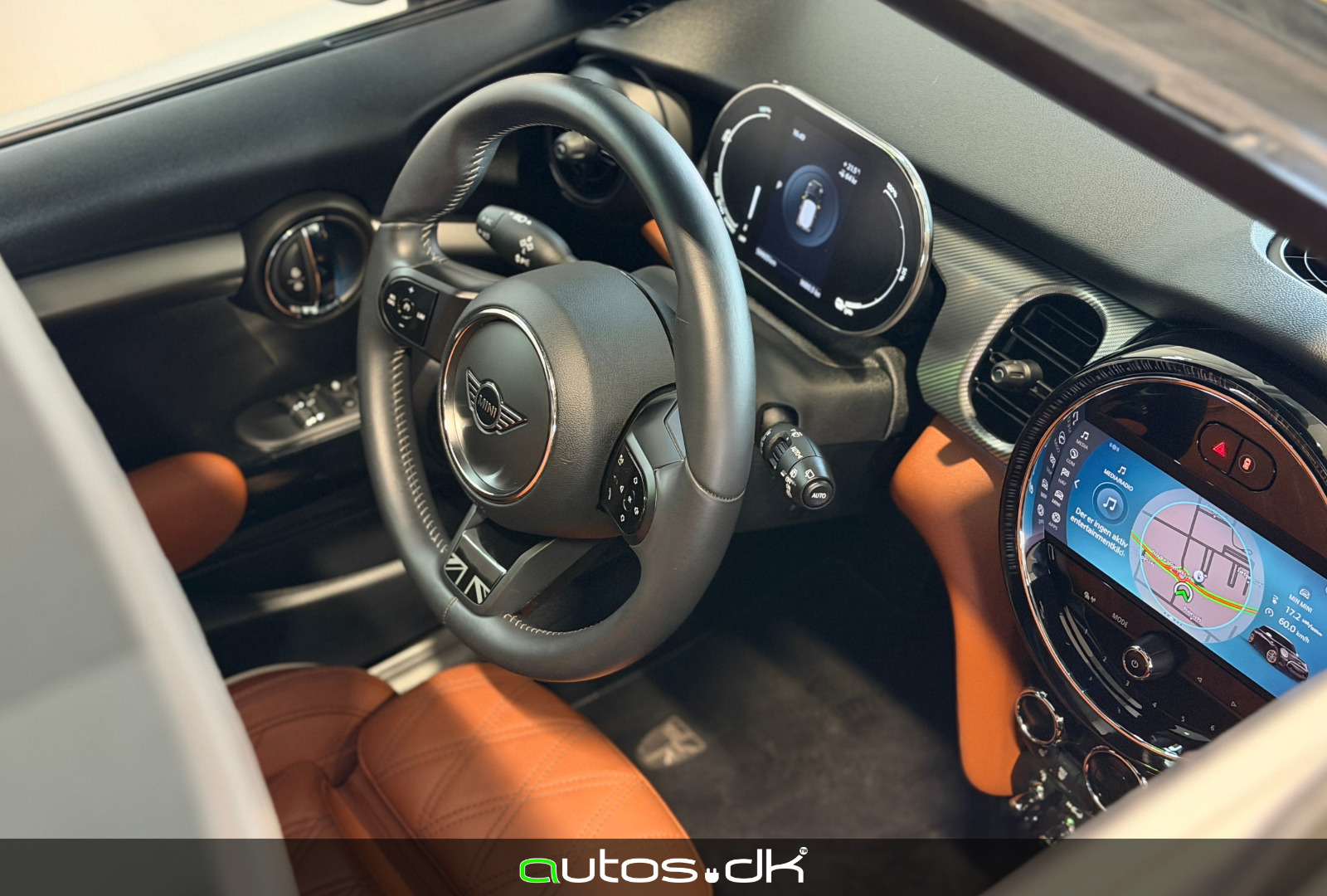 Sort Mini Cooper SE fra 2023