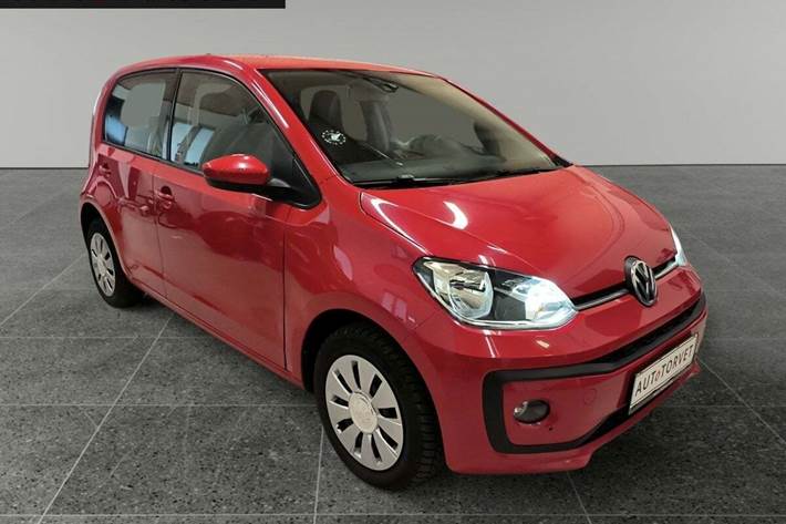 Rød VW UP! fra 2020