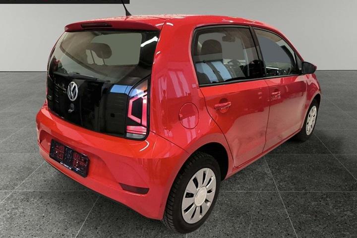 Rød VW UP! fra 2020