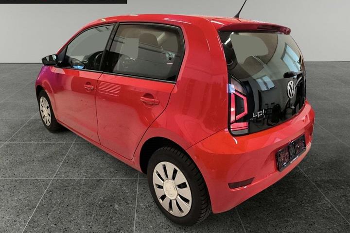 Rød VW UP! fra 2020