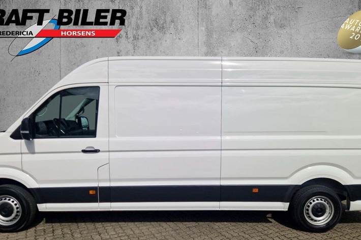 Hvid VW Crafter 35 fra 2025