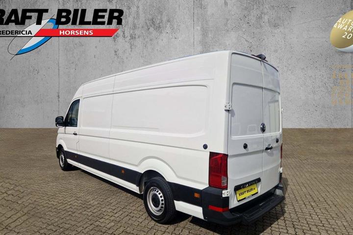 Hvid VW Crafter 35 fra 2025
