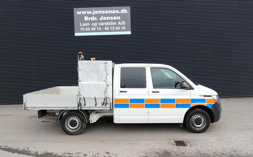 VW Transporter 2,0 TDi 150 Db.Kab m/lad DSG