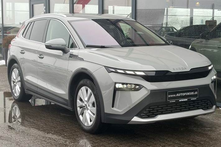 Grå Skoda Elroq fra 2025