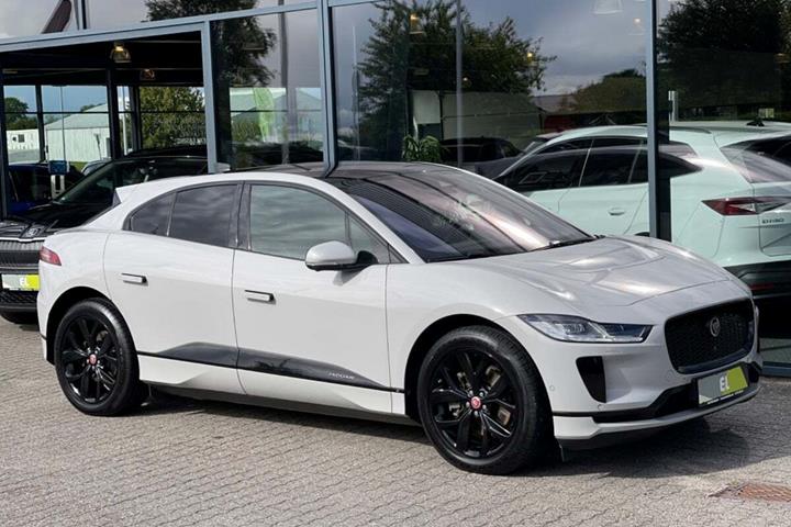 Beige Jaguar I-Pace fra 2021