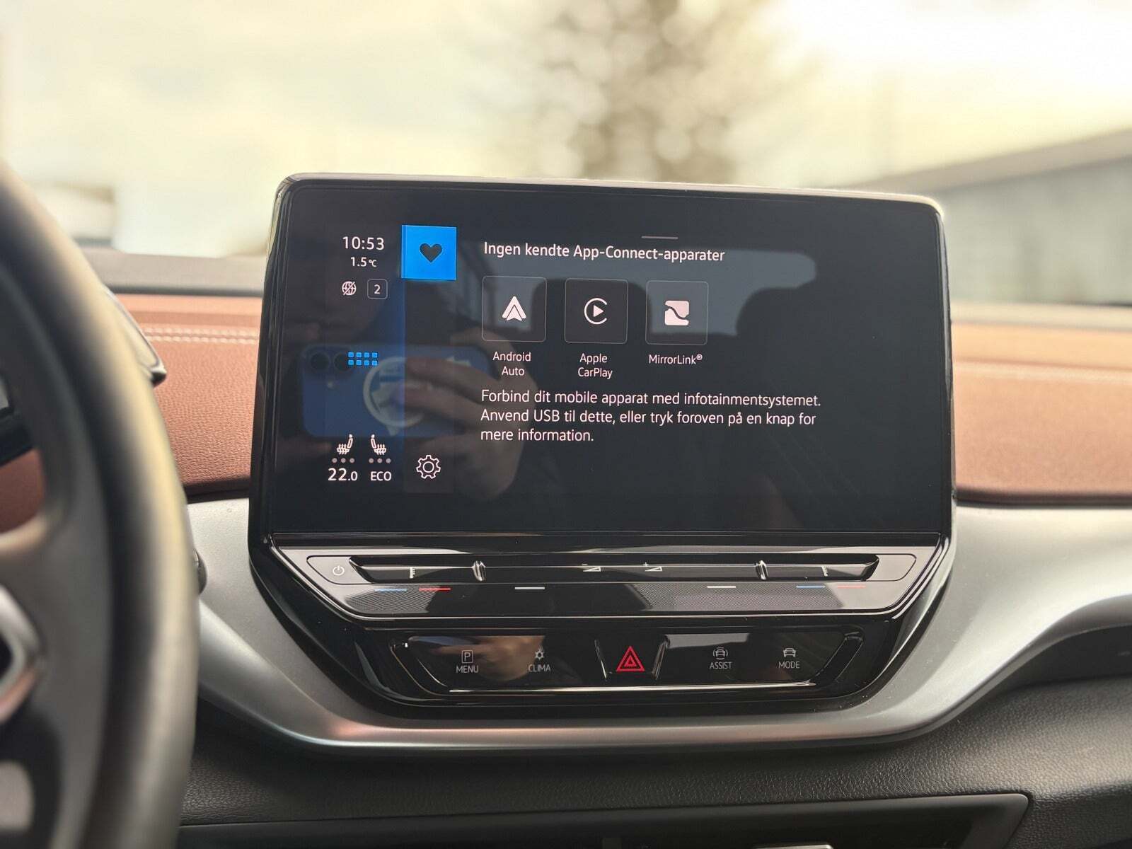 Grå VW ID.4 fra 2021