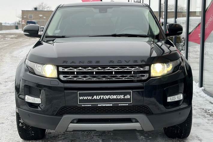 Sort Land Rover Range Rover evoque fra 2011