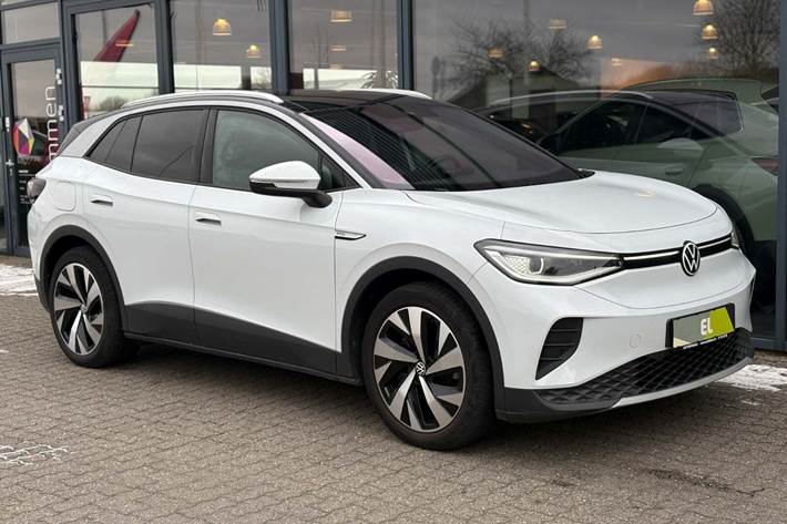 Hvid VW ID.4 fra 2021