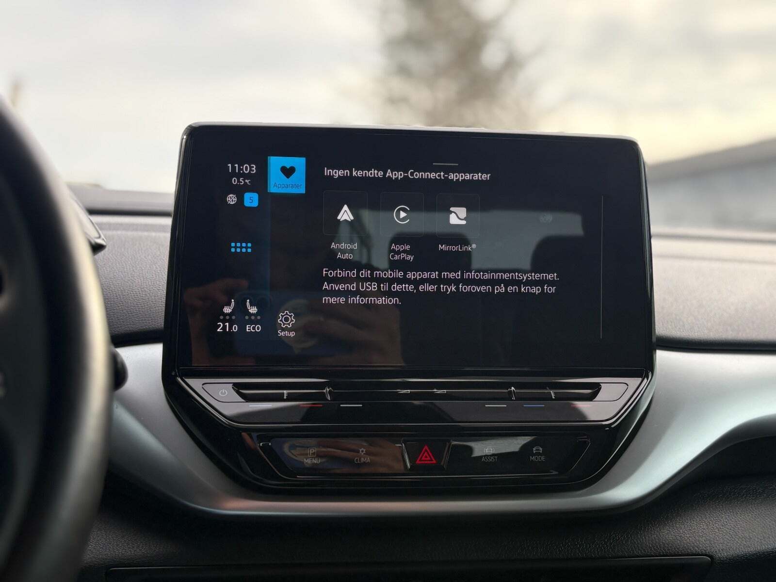 Hvid VW ID.4 fra 2022