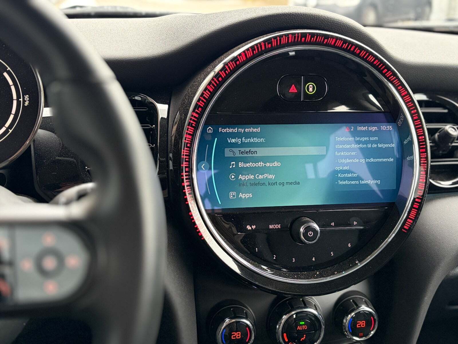 Grøn Mini Cooper SE fra 2023