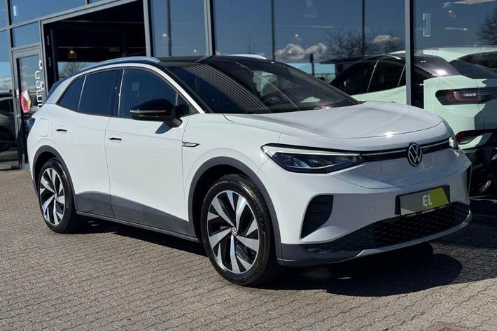 Hvid VW ID.4 fra 2021