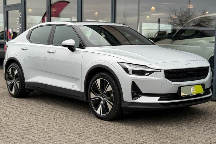 Hvid Polestar 2 fra 2023