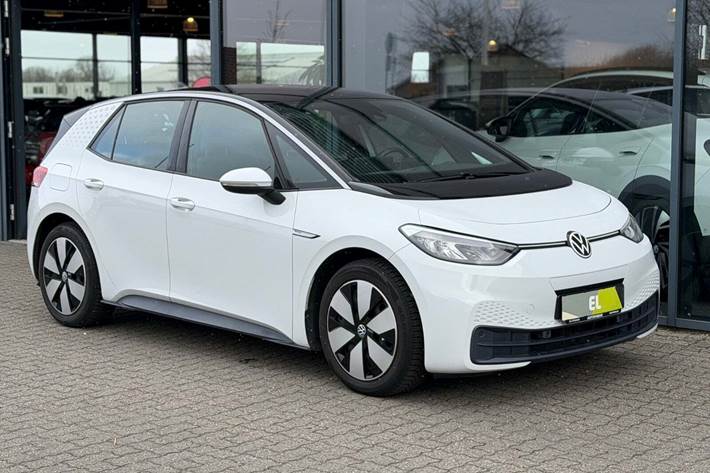 Hvid VW ID.3 fra 2020