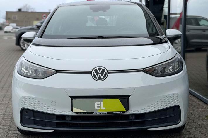 Hvid VW ID.3 fra 2020