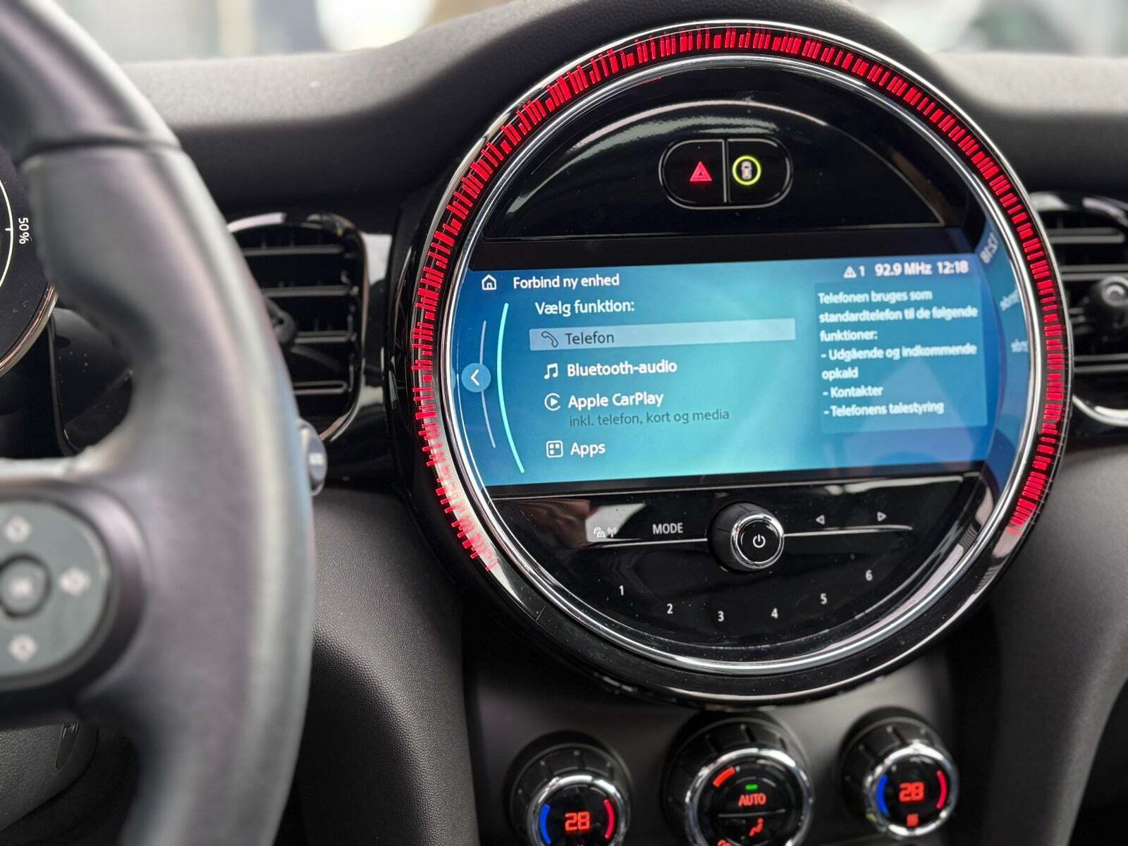 Grå Mini Cooper SE fra 2022