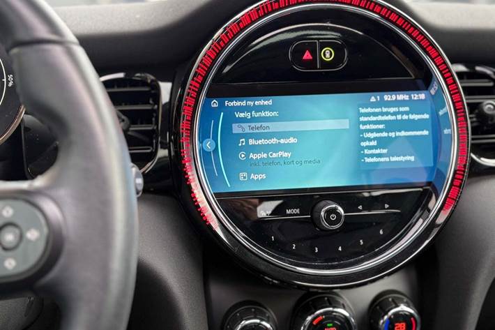 Grå Mini Cooper SE fra 2022