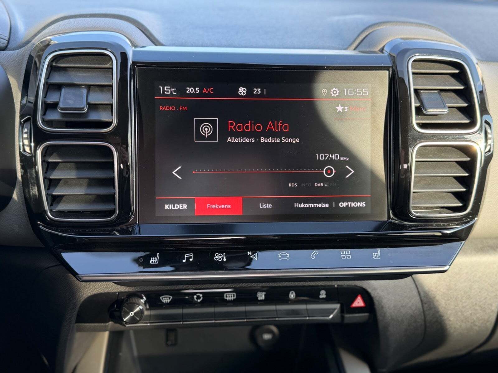 Grå Citroën C5 Aircross fra 2019