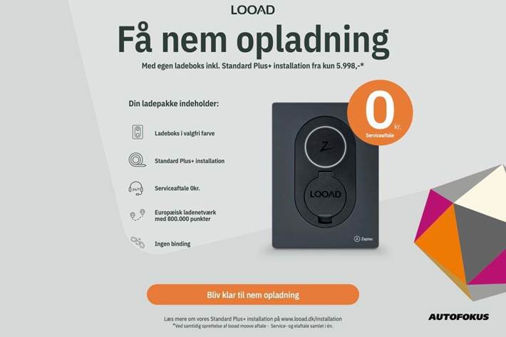 Blå Mini Cooper SE fra 2023