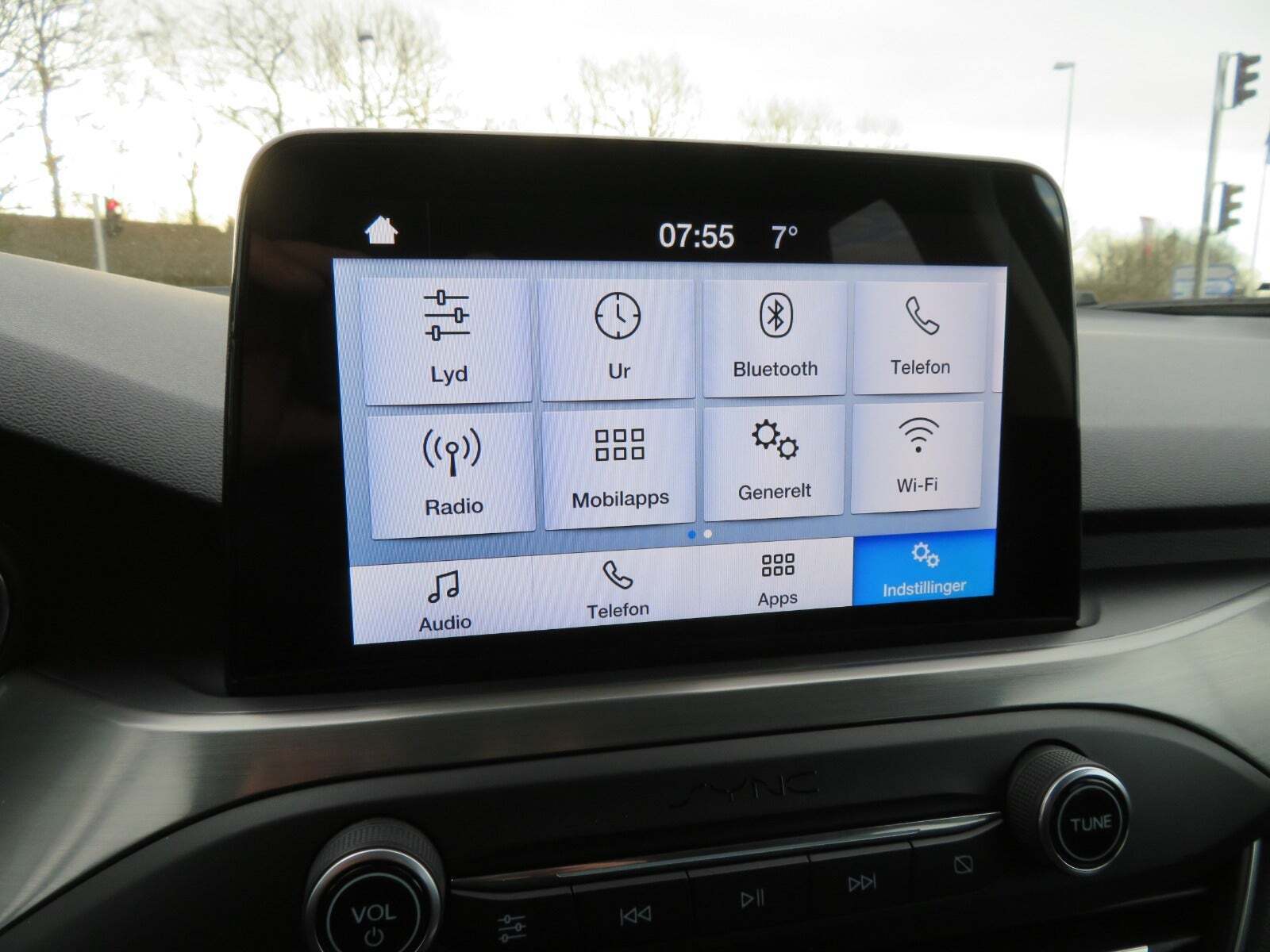 Sort Ford Focus fra 2019