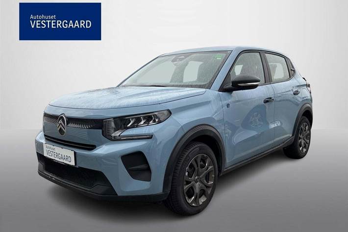 Blå Citroën ë-C3 fra 2024