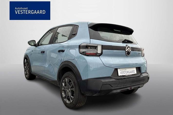 Blå Citroën ë-C3 fra 2024