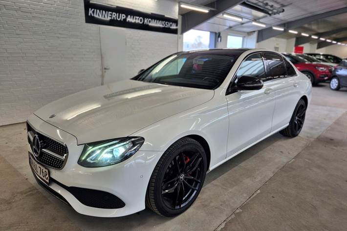 Hvid Mercedes E220 d fra 2016